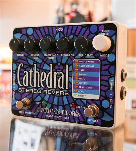 electro harmonix voice box reverb|electro Harmonix cathedral stereo reverb.